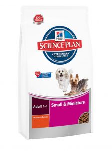 Hill's Science Plan Canine Adult Small & Miniature Chicken & Turkey (Курица, Индейка)