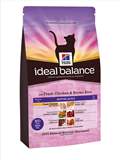Hill's Ideal Balance Feline Mature Adult with Fresh Chicken & Brown Rice