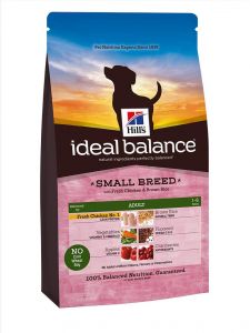 Hill's Ideal Balance Canine Adult Small Breed with Fresh Chicken & Brown Rice