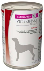 Ветеринарные диетические консервы Eukanuba Intestinal для собак при кишечных расстройствах  ― ЗооВетШоп