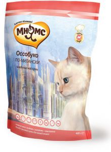 Мнямс Оссобуко по-милански (с ягненком) - cухой корм для взрослых кошек ― ЗооВетШоп