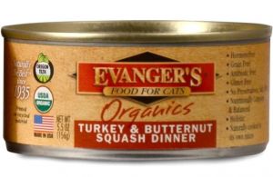 Evanger’s Organic Turkey & Butternut Squash Dinner  