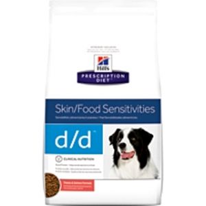 Prescription Diet™ Canine d/d™ Salmon and Rice для собак при кожных реакциях и рвоте/диарее в случае аллергии
