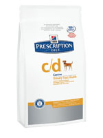 Prescription Diet c/d Canine Original корм для собак при мочекаменной болезни струвитного типа