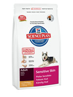 Hill's Science Plan Canine Adult Sensitive Skin с Курицей