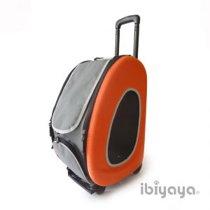 Складная сумка-тележка Ibiyaya 3 в 1 (сумка, рюкзак, тележка) ― ЗооВетШоп