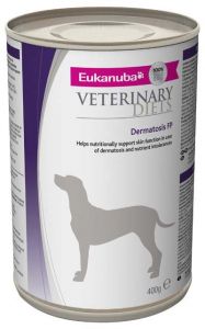 Ветеринарные диетические консервы Eukanuba Dermatosis для собак при воспалительных заболеваниях кожи ― ЗооВетШоп