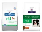 Хиллс Прескрипшн Дайет r/d Курица - сухая диета для собак, помогает нормализовать вес