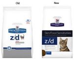 Хиллс Прескрипшн Дайет z/d - сухая диета для кошек для лечения острых пищевых аллергий