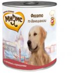 Мнямс консервы для средних и крупных собак Фегато по-Венециански (телячья печень с пряностями)