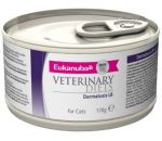 Ветеринарные диетические консервы Eukanuba Dermatosis для кошек при кожных заболеваниях, сопровождающихся воспалением 