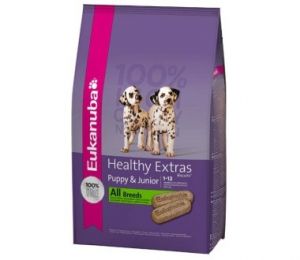 Eukanuba Dog Puppy Healthy Extras бисквиты для щенков всех пород