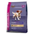 Eukanuba Dog Puppy & Junior для щенков всех пород с ягненком и рисом 